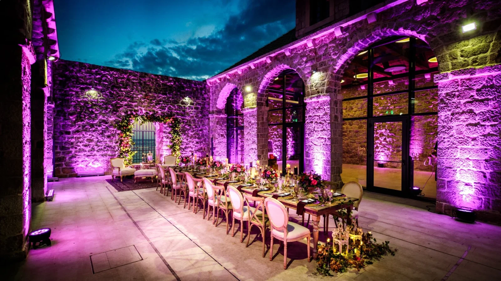 Pollak cvijeće Lazareti Dubrovnik povijesna wedding lokacija uz more i gradske zidine