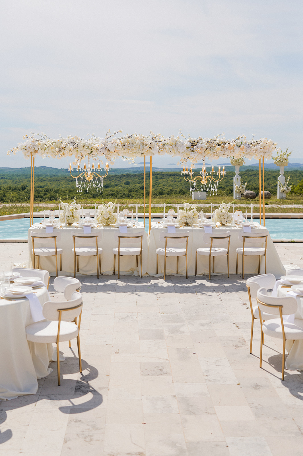 Pollak cvijeće Histria Aromatica luksuzna wedding lokacija u Istri s pogledom na more