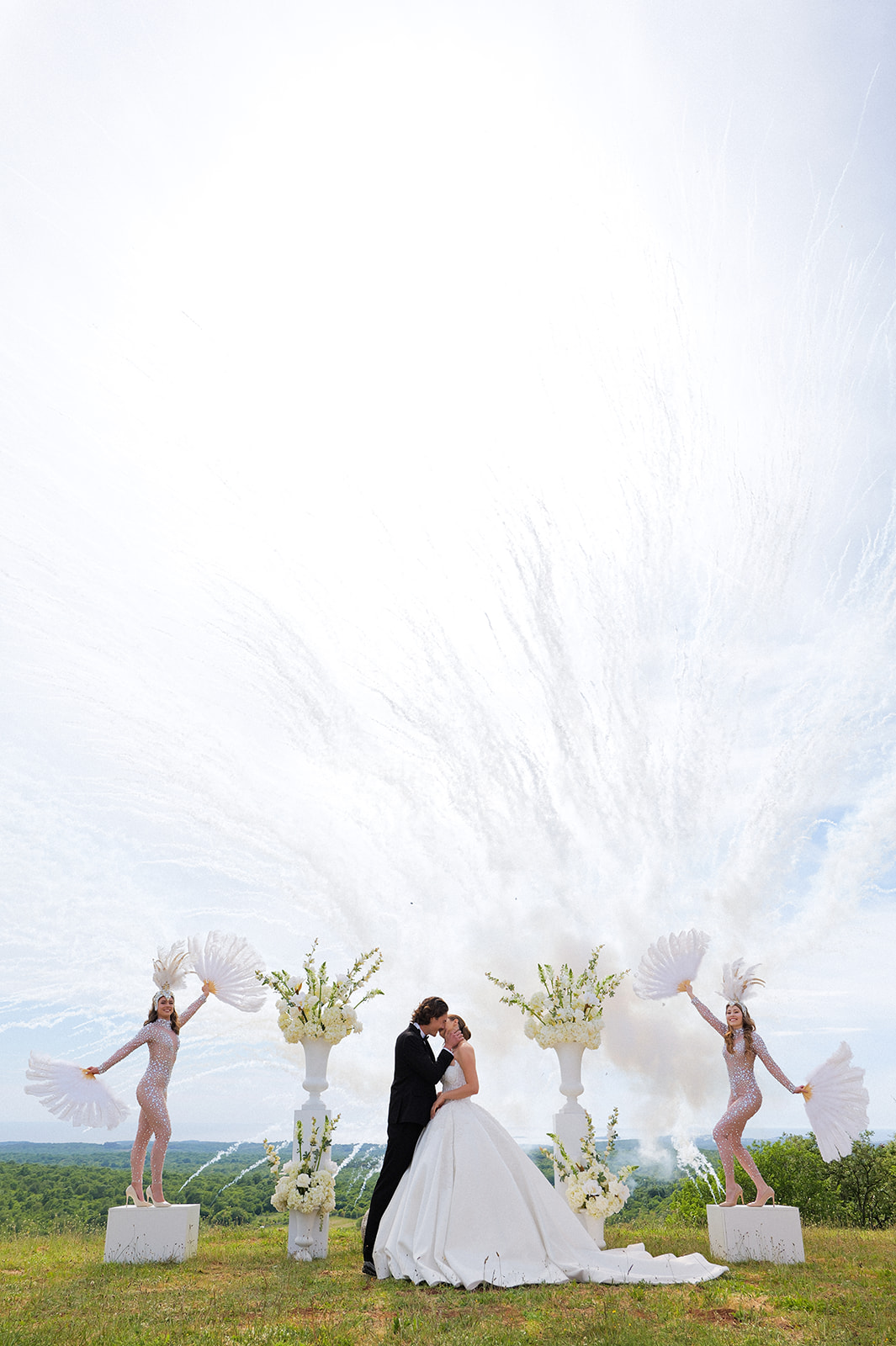 Pollak cvijeće Histria Aromatica luksuzna wedding lokacija u Istri s pogledom na more