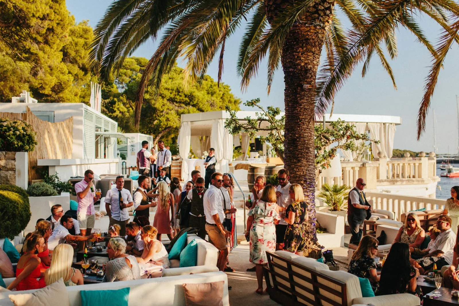 Pollak cvijeće Svadbena ceremonija uz more Beach Club Hvar